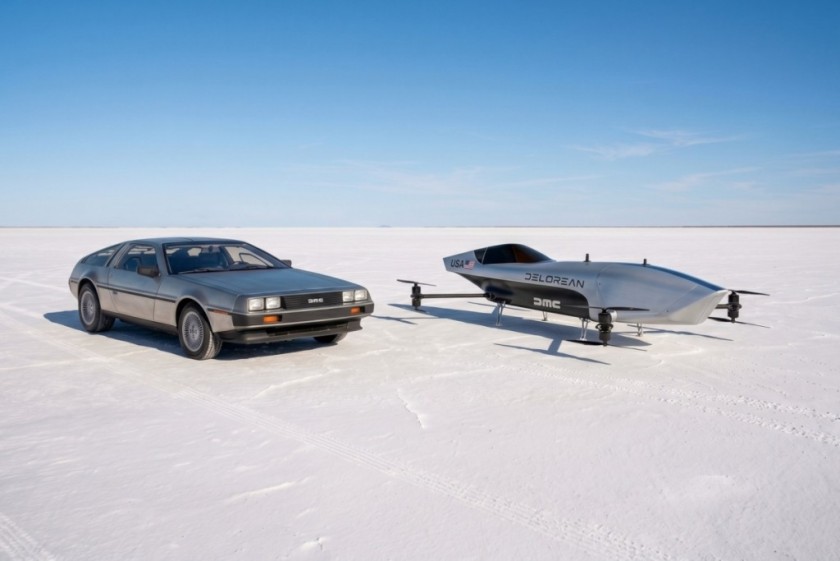 DELOREAN這次是真的要飛了！進軍航天領域成立DeLorean Airspeeder Team
