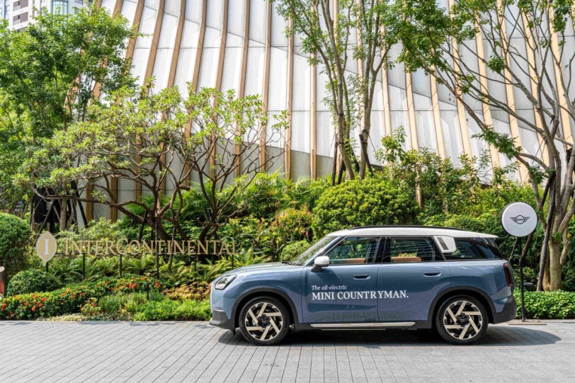 MINI x 臺中勤美洲際酒店質感旅程展開：住房試駕專案7/25純電啟動！
