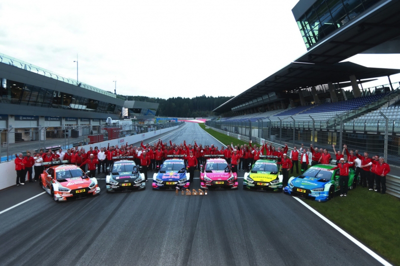DTM倒數第二分站,Audi Sport稱霸總積分排行榜前四強!