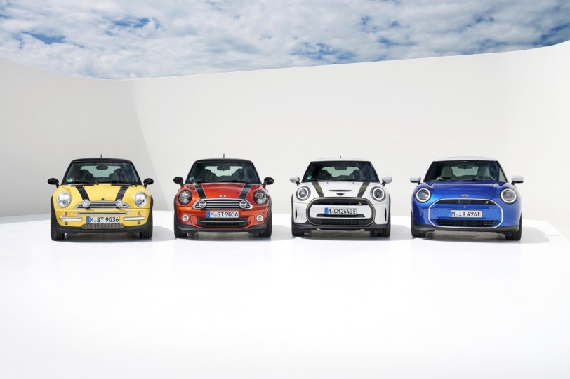 BMW集團MINI Design 25周年：從經典Mini到新MINI