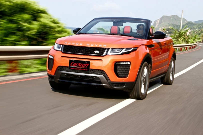 與天更近的享受,試駕Range Rover Evoque Convertible