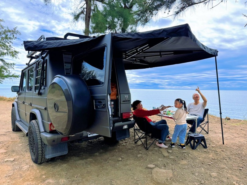夏老師與他的Mercedes-Benz 2016 W463 G500育兒車