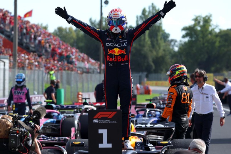 Max Verstappen 週末制霸!義大利GP強勢奪冠刷新F1歷史最速單圈