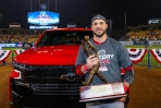 MLB世界大賽MVP大獎,皮爾斯免費開走Chevrolet Silverado LT Trail Boss
