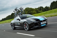 絕美支援車,Jaguar F-Type Coupé任Team Sky環法後盾