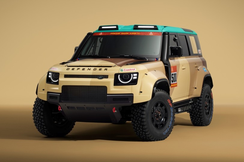 DEFENDER DAKAR D7X-R發表全新競賽塗裝，鎖定2026年1月份達卡拉力賽登場