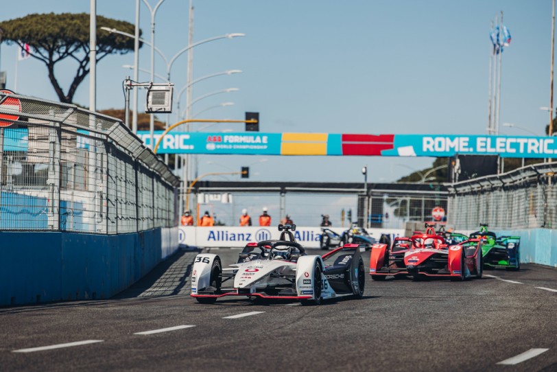 Formula E賽事情報 保時捷車隊於羅馬古城激戰後排名躍升第二