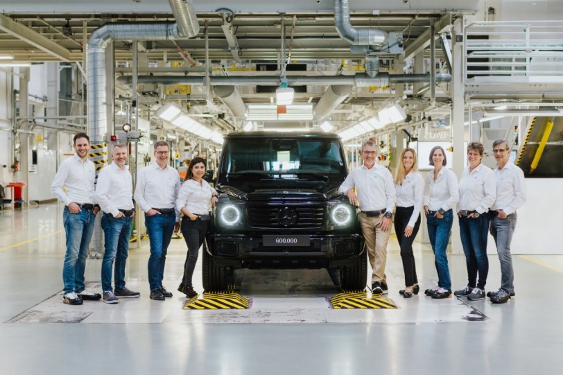 Mercedes-Benz第60萬輛G-Class下線!證明了標誌的持久流行和成功