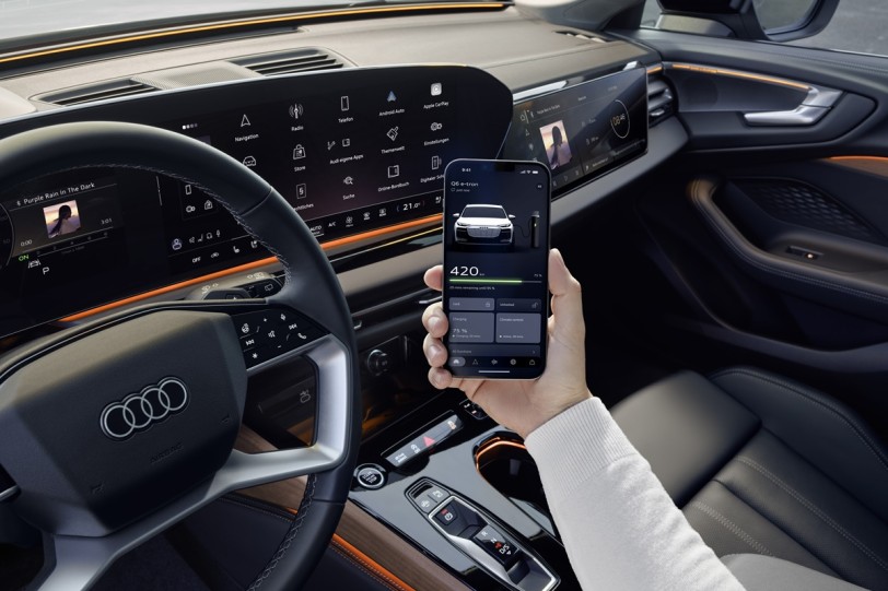 myAudi app重新改版新增了AI助理功能