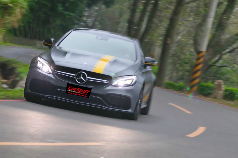 蠢蠢欲動的靈魂,Mercedes-AMG C63 S Coupe Edition1不怒自威