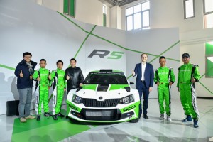 WRC2五連霸名駒,Skoda Fabia R5賽車首次加入中國拉力車隊