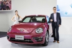 2017台北新車大展,Volkswagen限量20部#PinkBeetle,滑手機就可以買了!