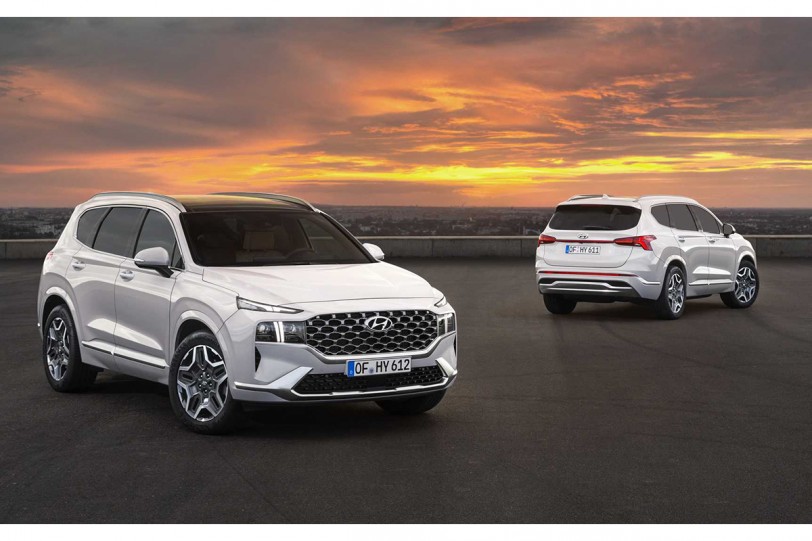 與 Palisade 看齊的全新設計,Hyundai Santa Fe 第四代大規模改款外觀內裝釋出!