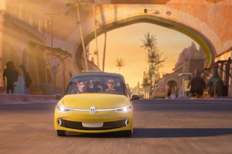 Volkswagen與迪士尼動畫工作室合作,在電影院上映《動物方城市2》