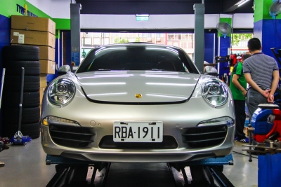頂尖升級唯一選擇!PORSCHE 911 Carrera S升級Bilstein B16 Ridecontrol電子阻尼避震器!