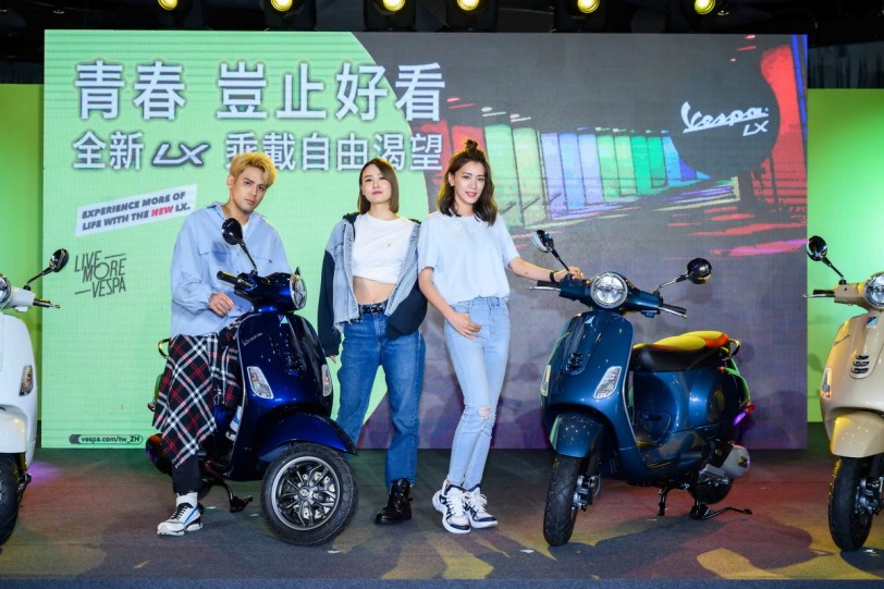 Vespa LX 125 i-get FL美感升級,六款車色讓你青春不「色」限