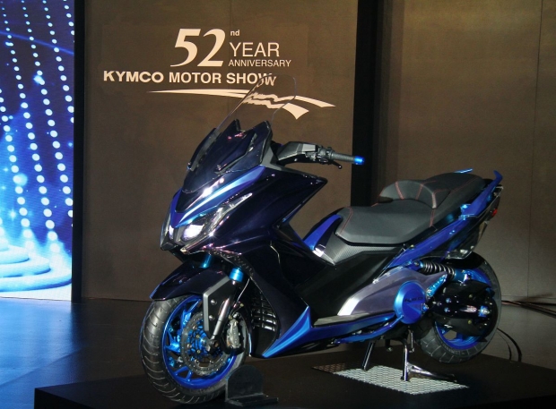 正式命名AK550,Kymco K50 Concept離量產不遠了