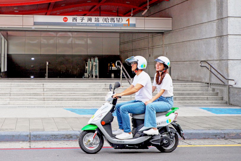 WeMo Scooter攜手台灣大哥大 打造移動式空品預測平台!