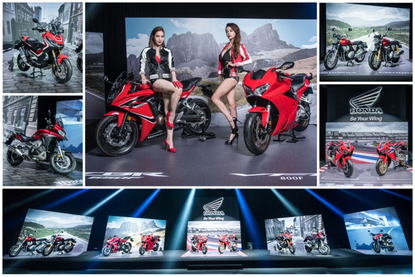 夢想之翼展翅高飛,Honda Motorcycle全機種登場
