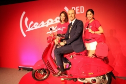 愛心紅色風暴登台，Vespa 946 RED聯名做公益