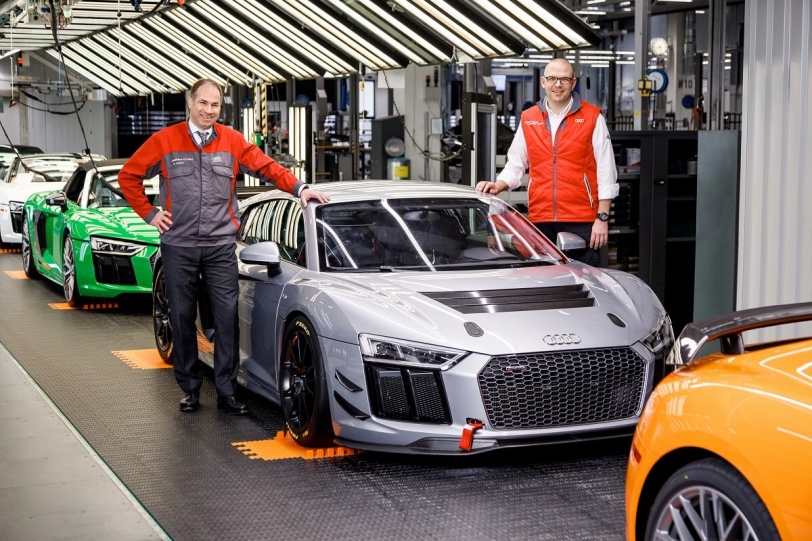 Audi R8 LMS GT4賽車僅四個月時間就交付了50輛!