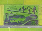TOYOTA COROLLA CROSS 創意行銷彩繪稻田收割 公益捐贈稻米6,000公斤