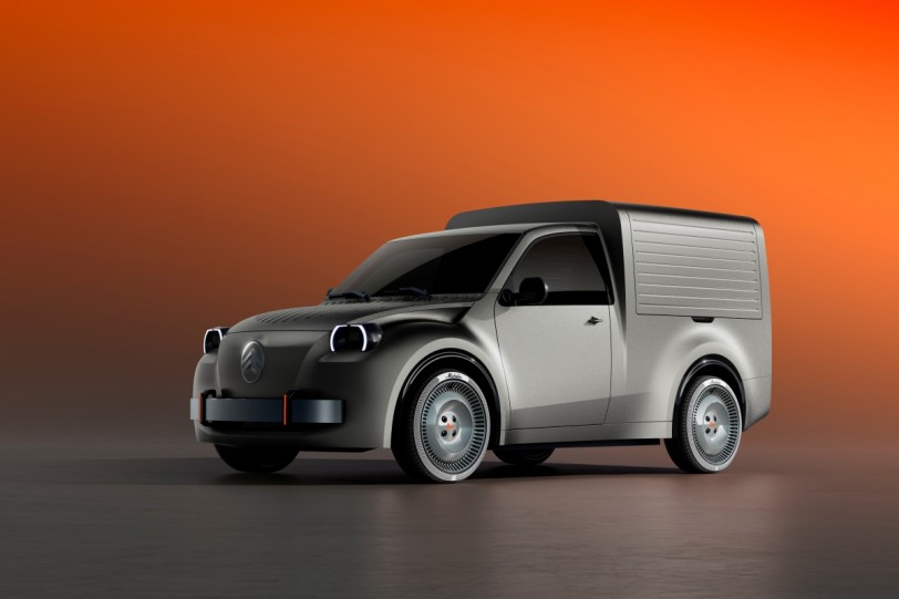 經典回歸！Citroën推出2 CV Fourgonnette概念車