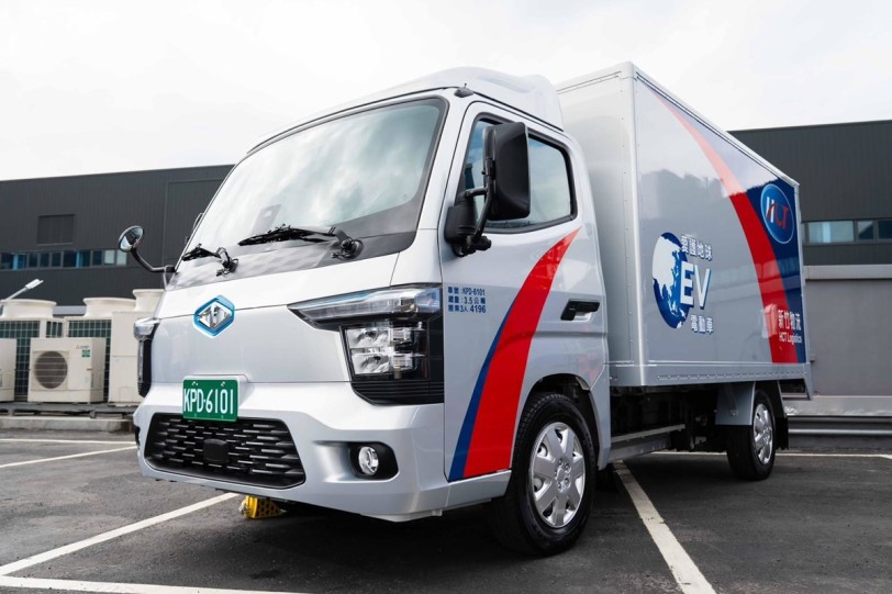 中華汽車自主研發電動商用車ET35即將全台跑透透！由新竹物流率先成立全台第一個電動物流車隊