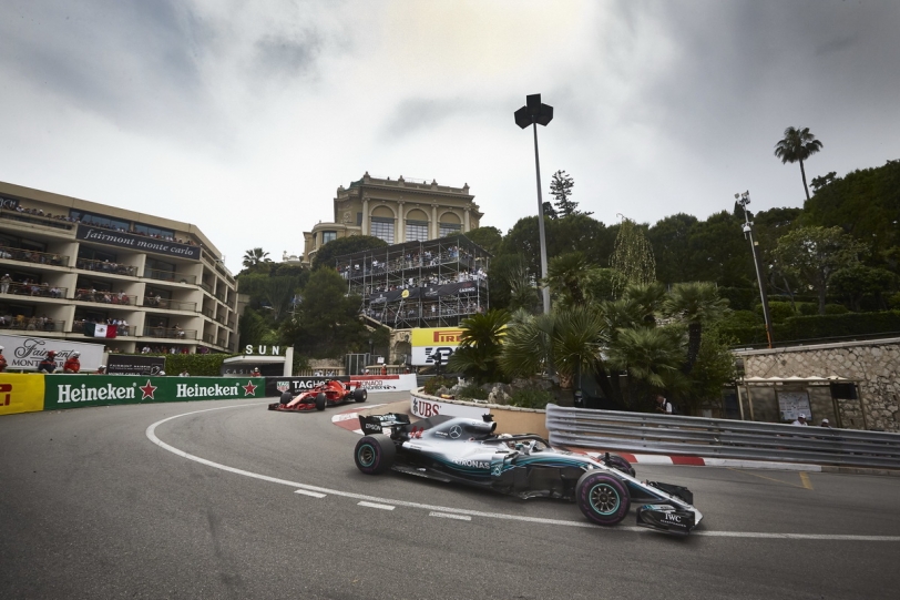 摩納哥F1站,Mercedes-AMG Petronas力保排頭位置