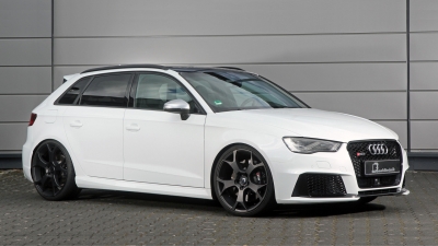 極惡鋼砲世代!B&B Audi RS3四階套件達成550hp最大馬力!