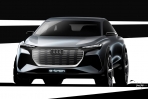 Audi第二款純電休旅Q4 e-tron concept設計草圖曝光